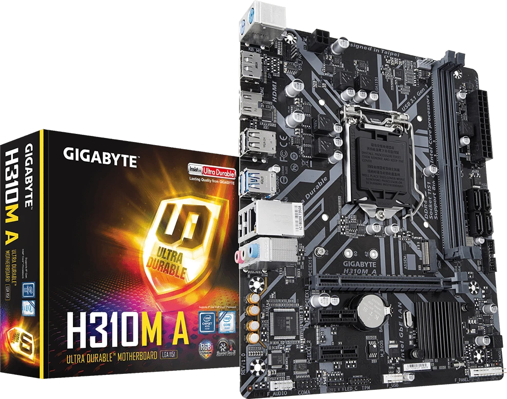 Gigabyte H310M A (Rev. 1.0)